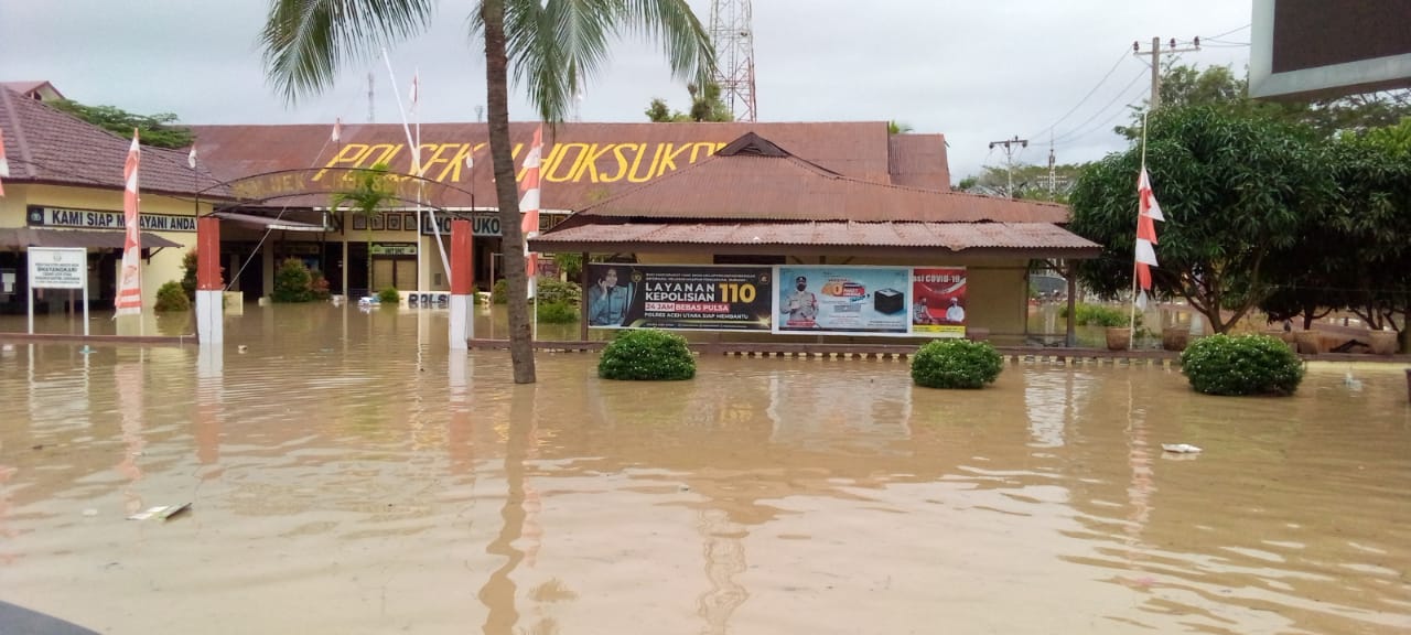 Akibat Banjir, Aceh Utara Nyaris Lumpuh dan Kantor Pemerintahan Tutup