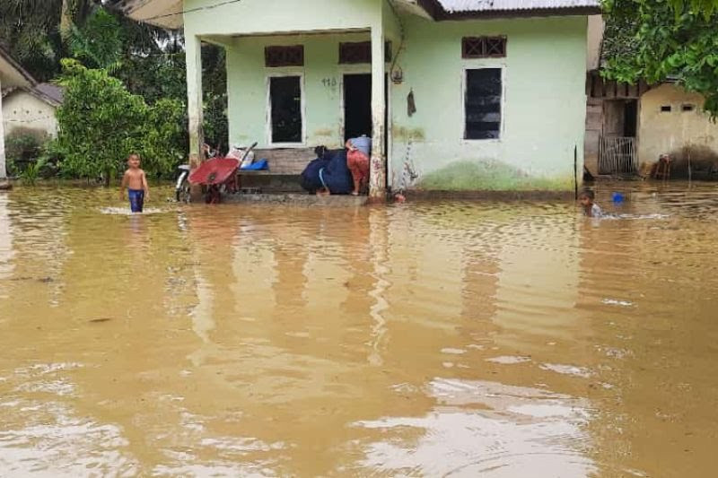 Hujan Deras di Aceh Jaya, 3 Kecamatan Terendam Banjir
