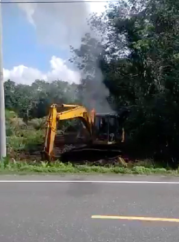 Terkait Terbakarnya Excavator, GeRAK Aceh Barat Minta DLH Jelaskan Kepada Publik