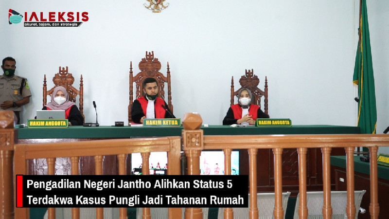 Pengadilan Negeri Jantho Alihkan Status 5 Terdakwa Kasus Pungli Jadi Tahanan Rumah
