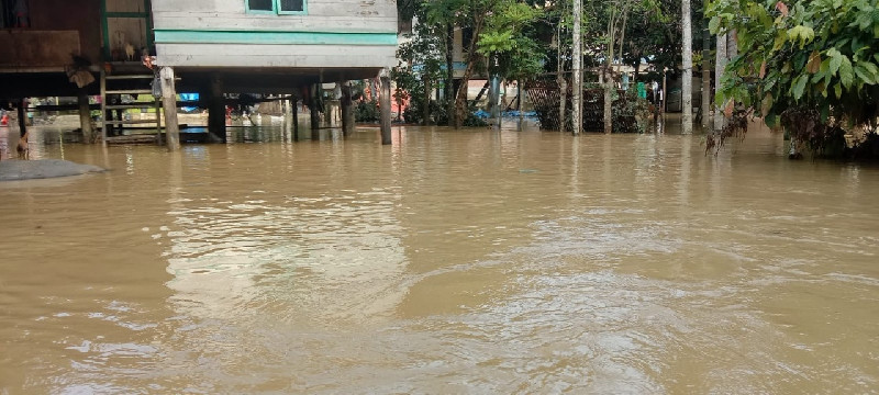 Puluhan Desa di Pidie Jaya Terendam Banjir