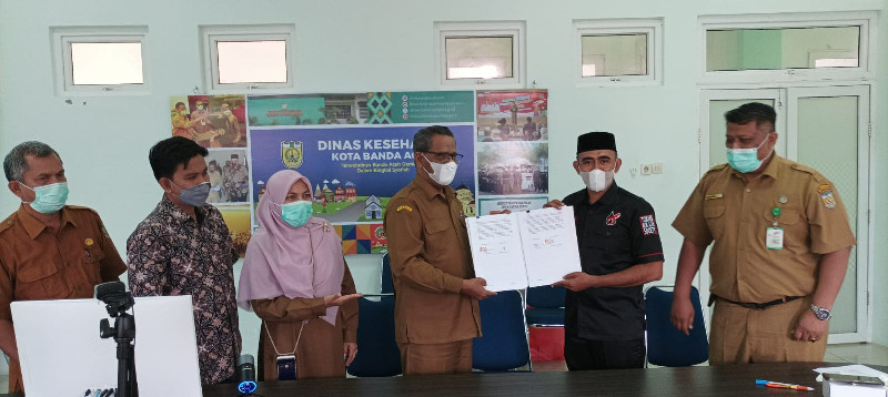 Dinkes Banda Aceh dan Aceh Institute Teken MoU, Kuatkan Penerapan Kawasan Tanpa Rokok