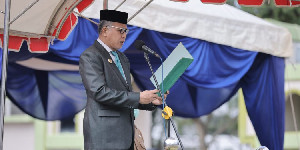 Gubernur Hadiri Hari Amal Bhakti Kementerian Agama di Aceh