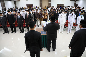 9 SKPK di Aceh Utara Baru Dilantik, Wakil Bupati Minta Segera Action