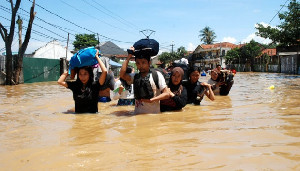 4000 Warga Aceh Timur Mengungsi Akibat Banjir