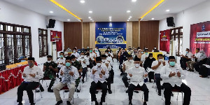 ASN Pemerintah Aceh Gelar Zikir dan Doa di Lokasi Vaksinasi Museum Aceh