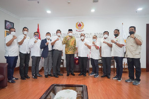 Gubernur Nova Serahkan Usulan Rancana Pembangunan Venue PON Aceh-Sumut 2024