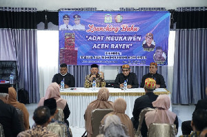 Terbitkan Buku Adat Meukawen Aceh Rayeuk, Mawardi Apresiasi MAA Aceh Besar