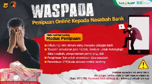 Polda Aceh Imbau Masyarakat Waspada Penipuan Online Nasabah Bank