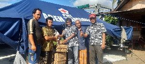 Bapera Aceh Tamiang Salurkan Bantuan Untuk Tiga Posko Banjir