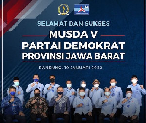 Dua Kandidat Bersaing di Musda Demokrat Jabar