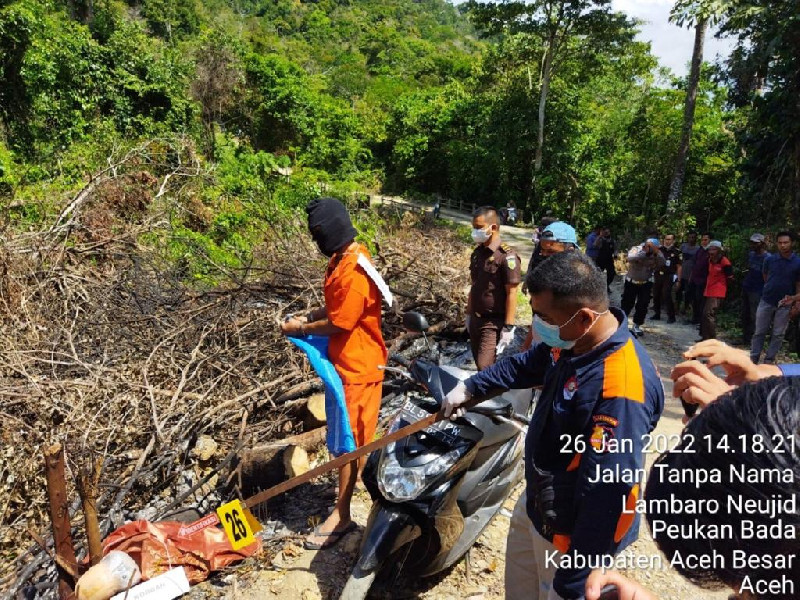 Kejari Aceh Besar Gelar Rekonstruksi Pembunuhan di Peukan Bada