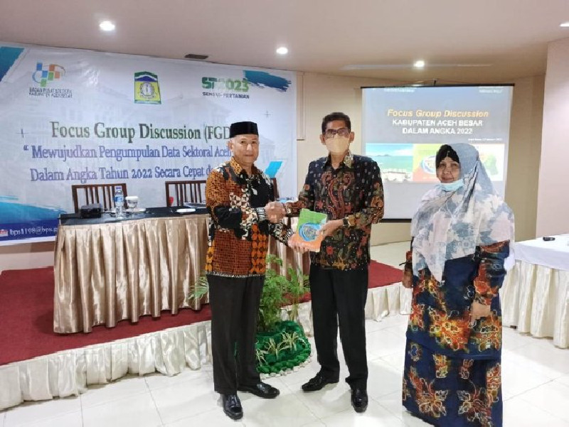 Bupati Harap OPD Bekerjasama dengan BPS Bahas Aceh Besar dalam Angka 2022