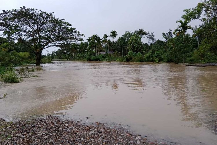 Banjir Aceh Utara Semakin Meluas