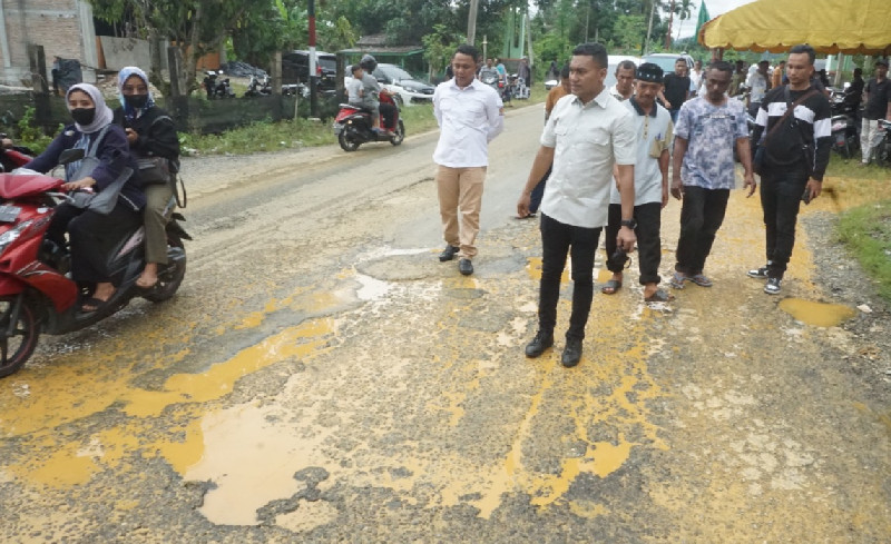Wakil Ketua DPRA: Pemeliharaan Jalan Cot Mane-Blangpidie Siap Tahun Ini