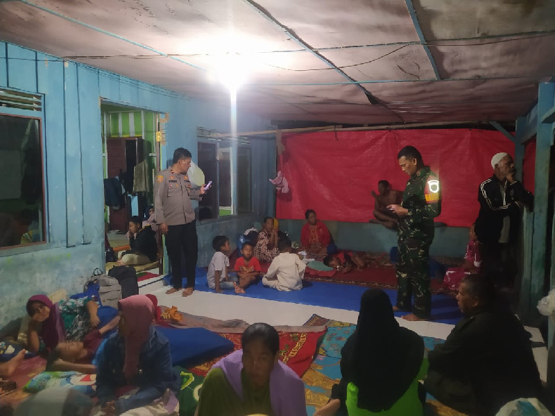 Banjir Indra Makmu Aceh Timur: 250 Jiwa Mengungsi di Dua Lokasi