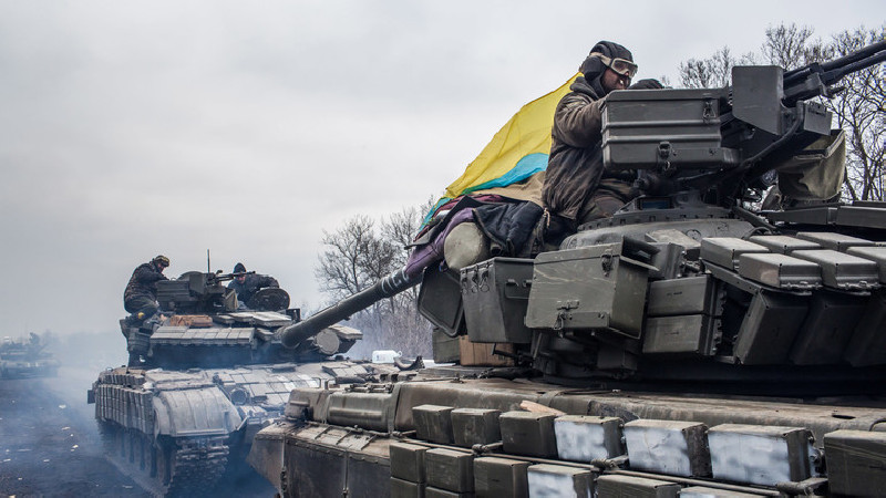 Ledakan Bom Guncang Ukraina Timur, Perang Skala Penuh di Depan Mata
