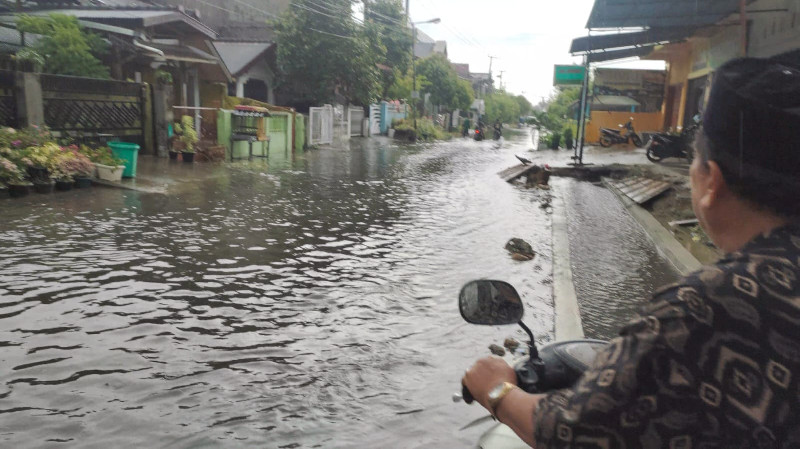 Hujan Langsung Banjir, Desa Lam Bheu Langsung Direndam Banjir