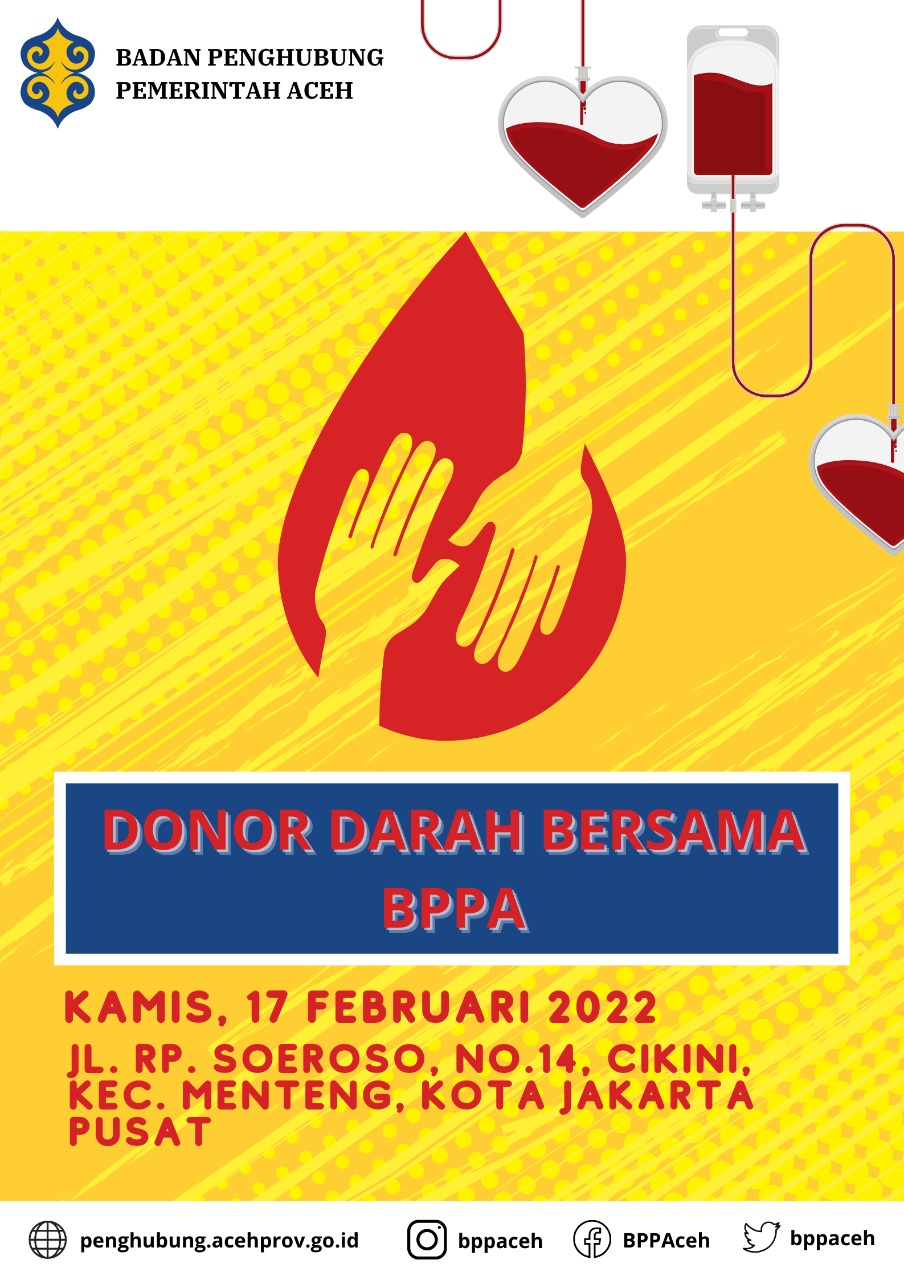 Angkat Tema Bersedakah, BPPA dan PMI DKI Jakarta Gelar Kegiatan Donor Darah