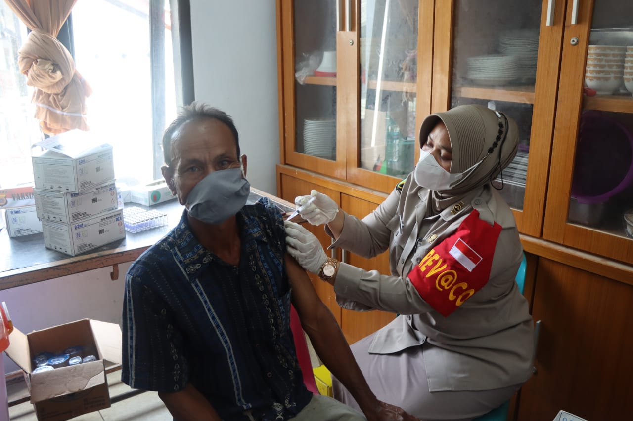 Siap Layani Masyarakat, Polda Aceh Gerai 298 Titik Vaksinasi