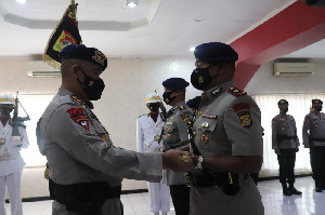 Kompol Usman Jabat  Danyon C Pelopor Sat Brimob Daerah Aceh