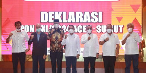 Menpora RI Deklarasi Aceh-Sumut Tuan Rumah Bersama PON XXI/2024