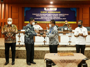 Banda Aceh Terima Penghargaan dari KPK RI dengan MCP Tertinggi