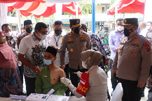 Polda Aceh Himbau Masyarakat Untuk Segera Vaksinasi Dosis Lengkap