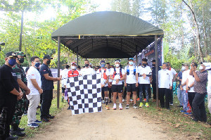 Pangdam IM Melepas Heritage Run dan Bike 123 KM Napak Tilas Teuku Umar