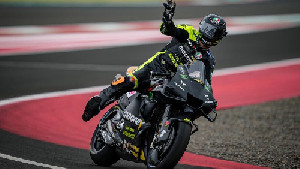 Adik Rossi Asapi Marquez di Hari Kedua Tes MotoGP Mandalika
