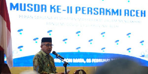 Buka Musda II Persakmi Aceh, Ini Pesan dan Harapan Gubernur Nova
