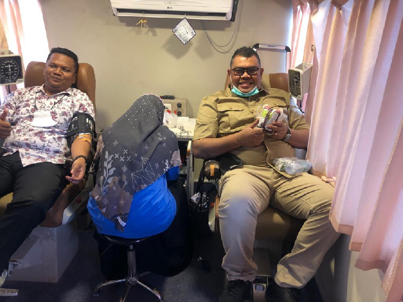 Donor Darah Peringati Hut ke-14 Partai Gerindra, DPC Bireuen Kumpulkan 47 Kantong Darah