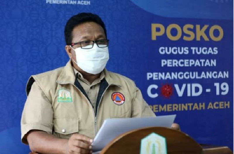 Pasien Baru Covid-19 di Aceh Bertambah 87 Orang
