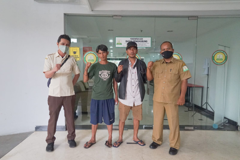 Mustafa dan Heriyandi, Dua Masyarakat Aceh yang Difasilitasi Kepulangannya oleh BPPA