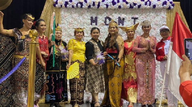 Baju Tradisional Indonesia Diperagakan di Multicultural International Women's Day di Australia