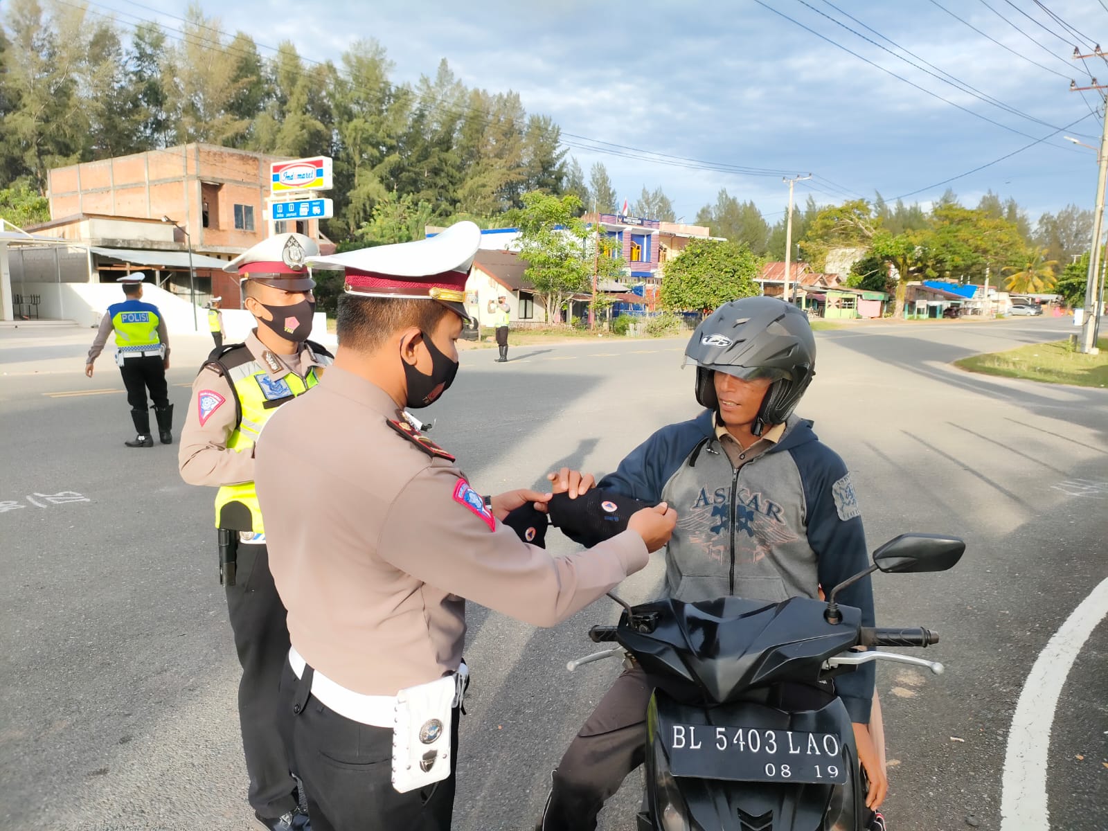 Satlantas Polres Aceh Jaya Gelar Operasi Keselamatan Seulawah