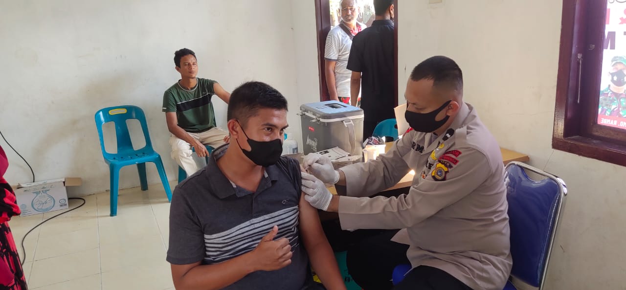 Vaksinasi Harian Polda Aceh dan Jajaran Capai 50.637 Orang