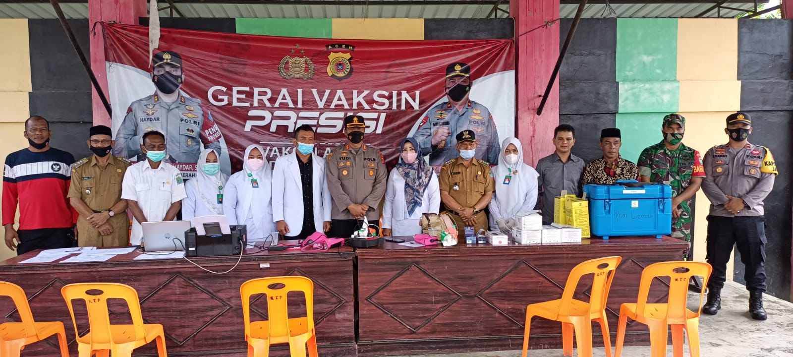 Kapolres Aceh Jaya Targetkan Vaksinasi Dosis Kedua 70 Persen