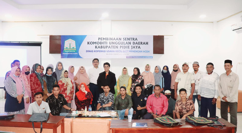 Dinas Koperasi UKM Aceh dan ARC-USK Gelar Pelatihan Produk Turunan Nilam