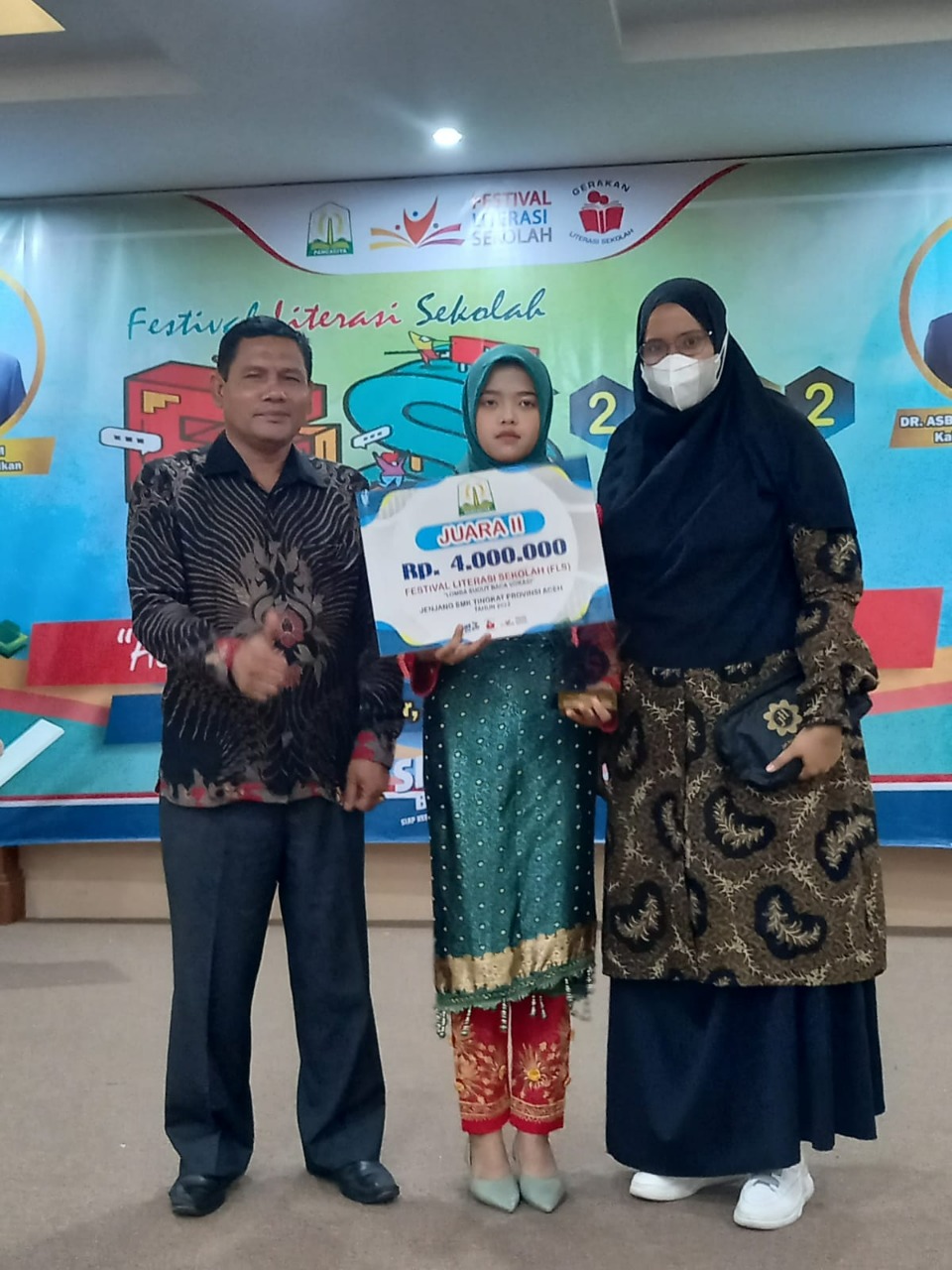 SMKN Taman Fajar Raih Juara 2 FLS SMK Tingkat Provinsi Aceh
