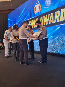 Dirlantas Polda Aceh dan Polres Lhokseumawe Dapat Penghargaan IRSMS Awards