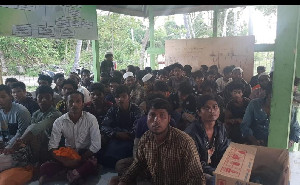 114 Etnis Rohingya Terdampar Diperairan Jangka Bireuen