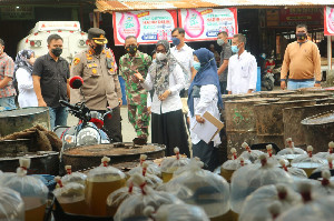 Kapolres Aceh Barat Ingatkan Pedagang Jual Migor Sesuai HET
