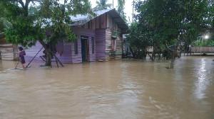 Banjir di Aceh Timur Mulai Berangsur Surut