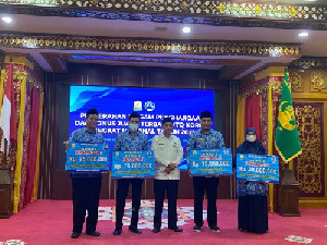 ASN Kemenag Aceh Terima Penghargaan dan Bonus Juara Terbaik MTQ KORPRI Nasional