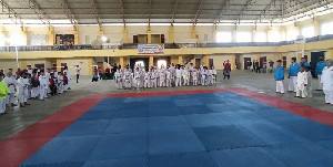 182 Atlet Ambil Bagian di Kejuaraan Karate Piala Bupati Aceh Tamiang