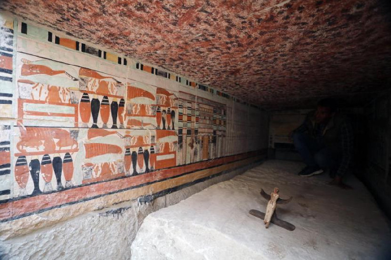 Penemuan Terbaru, Mesir Tampilkan ke Publik Makam Kuno