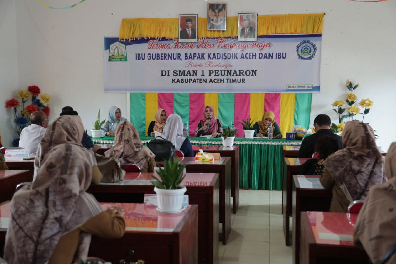 Kunjungi Sekolah Pelosok di Aceh Timur, Ini Pesan Dyah Erti