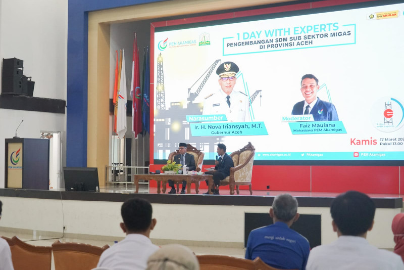 Gubernur Nova Harap Mahasiswa Penerima Beasiswa PEM Akamigas Angkat Kejayaan Migas Aceh