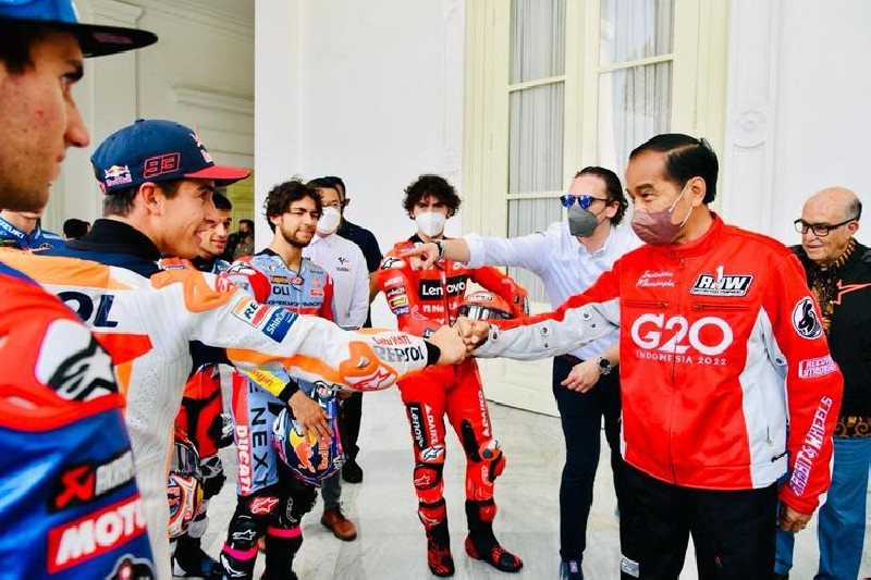 Presiden Hadir Nonton Balapan MotoGP di Sirkuit Mandalika